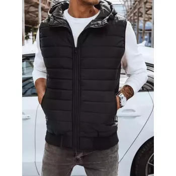 Pánské oblečení Pánská vesta DSTREET TX4235 ČERNÁ L