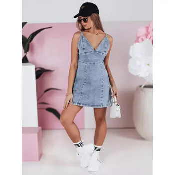 Dámské šaty Dámské šaty DSTREET EY2568 MODRÁ M