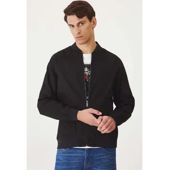 Pánská softshellová bunda Bunda Medicine pánská, černá barva, přechodná RW24.KUM301 99X, vel. XL