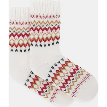 Pánská móda Ponožky s vlnou Barbour LSO0135 bílá 00B, vel. L