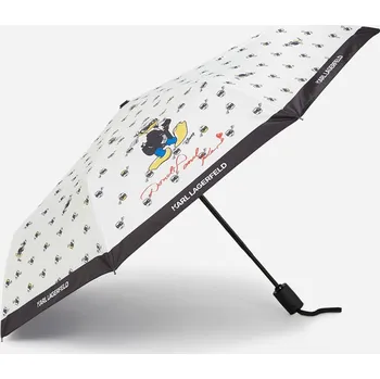 Deštník Karl Lagerfeld KL X Disney deštník bílý