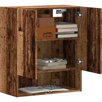 Koupelnový nábytek vidaXL Nástěnná skříňka 60 x 31 x 70 cm kompozit [829931] Barva: Staré dřevo