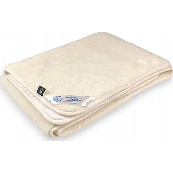 Prostěradlo VLNĚNÁ PODLOŽKA 160x200 KAŠMÍR HLADKÁ ECRU K1