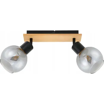 Stropní Svítidlo obdélníkový Italux 32 x 23 cm šedý