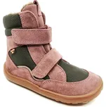 Froddo Barefoot zimní boty s membránou G3160247-13 Grey Pink EUR 28