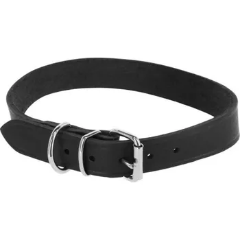 Obojek pro psa Obojek pro psa Tuscany, kožený obojek, černá