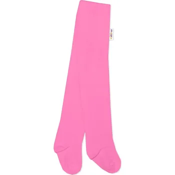 Baby Nellys Dětské punčocháče bavlněné BASIC - růžové Velikost: 104/110 (3-5r)