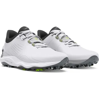 Golfová obuv Pánské boty na golf Under Armour Under Armour DRIVE PRO WIDE bílé 3026919-100 - EUR 47,5 | UK 12 | US 13