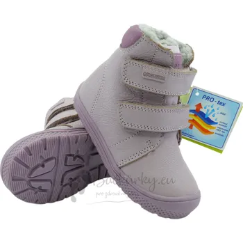 Dívčí obuv Zimní dětská obuv Protetika Kora lila - vel. 23