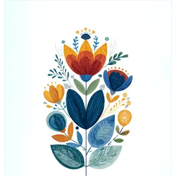 Počesaná teplákovina Takoy PANEL 360g folk motiv Slovensko