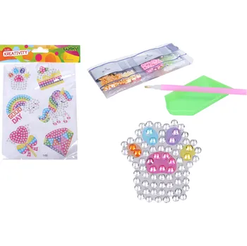 kreativní sada Wiky Kreativní set W033548 diamond nálepky MIX