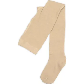 Baby Nellys Dětské punčocháče bavlněné - béžové Velikost: 80/86 (12-18m)