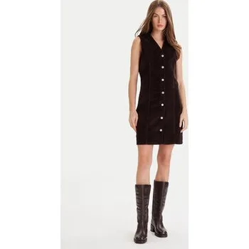 Dámské šaty Vero Moda Každodenní šaty Eden 10333959 Hnědá Regular Fit XS