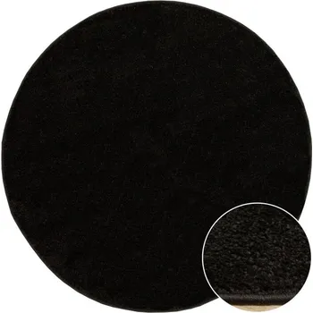 Koberec Koberec Lima 2081A černý kruh