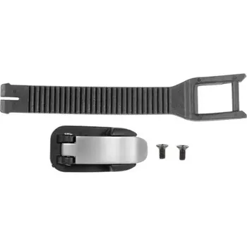 Moto obuv sada přezek a ALU ráčna pro boty Adventure Mid a Adventure 2.0/3.0, KORE (1 ks nártová/holenní přezka, délka přezky 11,5 cm)