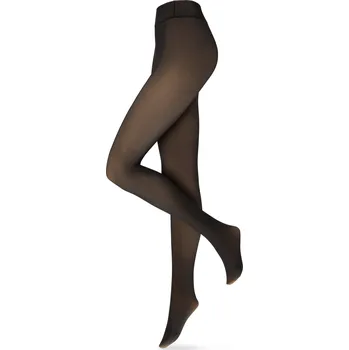 Dámské punčochy 717956 - Tchibo - Punčocháče s podšívkou v transparentním vzhledu - pro ženy - vel. XXL 52/54 - barva: černá