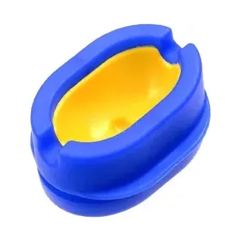 Formička s tlačítkem Flat (Modrá)