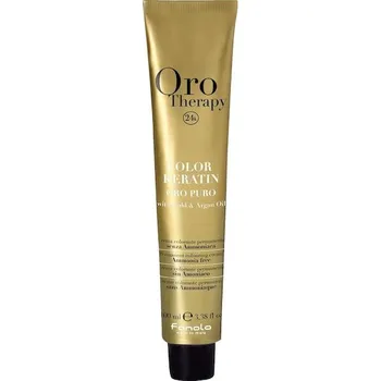 Barva na vlasy Fanola Zmena-barvy Barva-na-vlasy-a-tonovani-vlasuOro Therapy Oro Puro Colour Keratin No. 8,3 Světlá blond zlatá 100 ml (1&nbsp;640,00 Kč / 1 l)