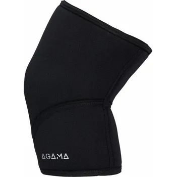 Agama Nákolenky pro vzpěrače 2XL černá + DÁREK