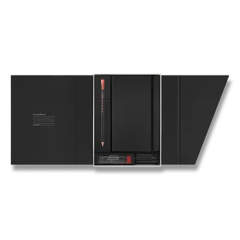 Kancelářské potřeby Sada Moleskine - zápisník X Blackwing L, linkovaný, kreativní sada