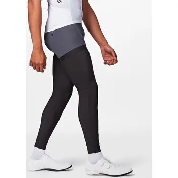 Cyklistické návleky VAN RYSEL Cyklistické návleky na nohy do chladného počasí černé XS ČERNÁ