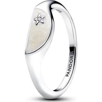 Prsten Pečetní prsten PANDORA Me Rozpůlený smalt 58 193325C01-58