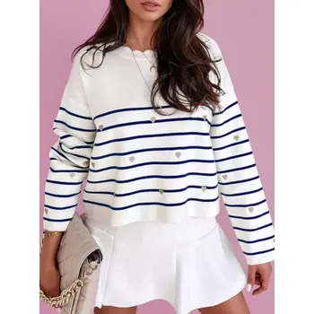 Dámský svetr Dámský svetr DSTREET MY2028 MODRÁ unisize