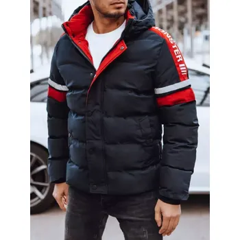 Pánská casual bunda Pánská bunda DSTREET tx4566 TMAVĚ MODRÁ L