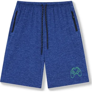 Chlapecké kraťasy Chlapecké funkční kraťasy - Wolf T2545, modrá / melír Barva: Modrá, Velikost: 146