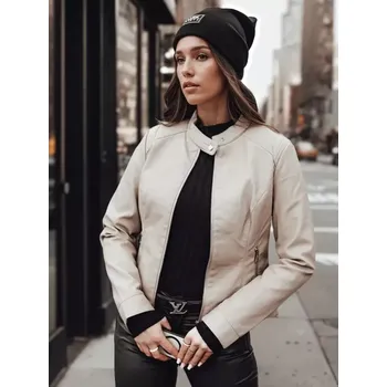 Dámská bunda DSTREET TY4744 BÉŽOVÁ XXL