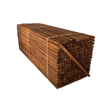 Plotový sloupek Dřevěná plotovka kulatá - dl. 150 cm, prům. 5 cm