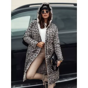 Dámský kabát Dámský kabát DSTREET BÉŽOVÁ XXL