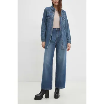 Dámské džíny Džíny Answear.LAB dámské, high waist 2088.idb modrá 55X, vel. S