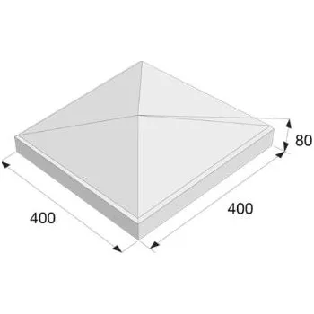 zdivo Presbeton deska zákrytová ZDL 3-30 sloupková, přírodní