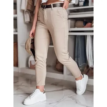 Dámské kalhoty Dámské kalhoty DSTREET UY2545 BÉŽOVÁ M