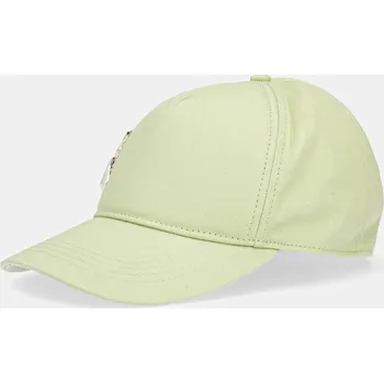 Čepice Bavlněná baseballová čepice Patrizia Pepe 8F0045.AB01 zelená 70X, vel. ONE SIZE