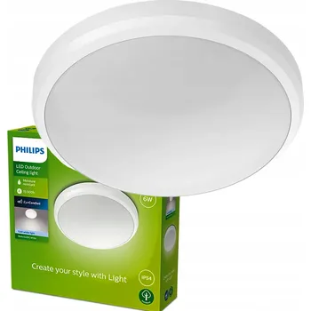 Stropní svítidlo přisazené Philips 6 W bílá teplá 22 cm