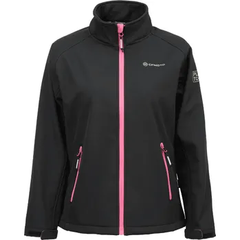 Dámská bunda CFMOTO Softshell - černá Velikost: XL