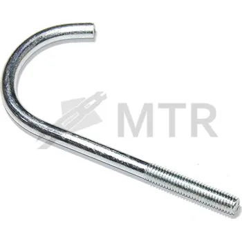 Vrut MTR Hák na střešní krytinu tvar J Varianta: Hák na střešní krytinu tvar J M8x120mm Zn