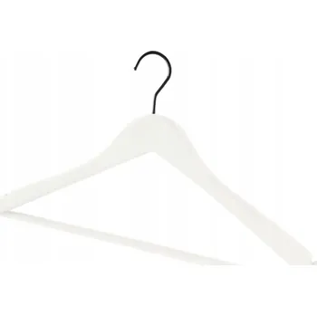 Ramínko Šatní ramínko dřevěný Compactor bílý