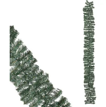 umělá květina Autronic Smrk - umělá girlanda, barva zelená, sada 8 ks