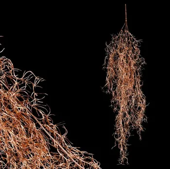 umělá květina Autronic Drátovec - umělý převis, barva zlatá, sada 4 ks