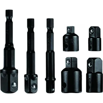 Autodílna Magnus MGS13186B Sada adaptérů na vrtačku a redukce, převodníky 7 ks