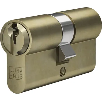 Vložka do dveří WINKHAUS dvojitá cylindrická vložka AZ 40/60 různé zamykání oboustranné, mosaz