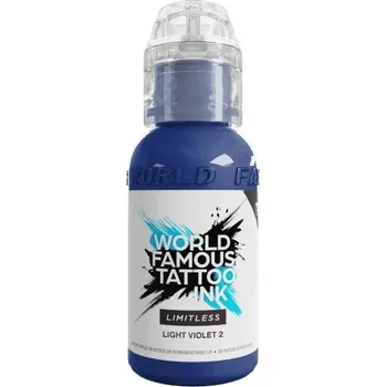 Tetovací barva WORLD FAMOUS LIMITLESS - LIGHT VIOLET 2 V2 - 30ML