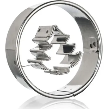 Vykrajovátko VETRO PLUS Vykrajovátko kolečko hladké se stromečkem CULINARIA, 4x1,6 cm