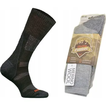 Dámské ponožky Ponožky TRE12/03 merino vlna Comodo zelené 35-38