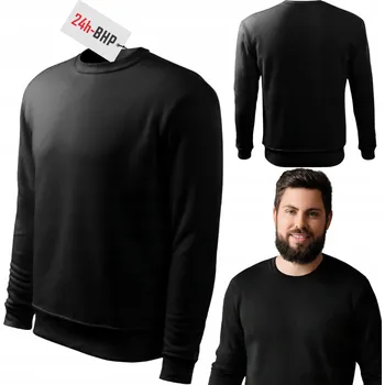 Pánská mikina Černá pracovní Mikina - ESSENTIA vel. XL