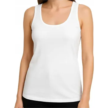 Dámské tričko Aren Dámské bavlněné Tričko s širokými ramínky Patrycja bílé XL