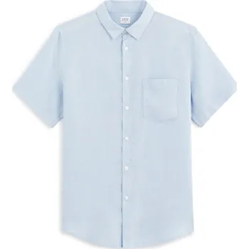 Celio Lněná košile Damarlin 1120462 Modrá S